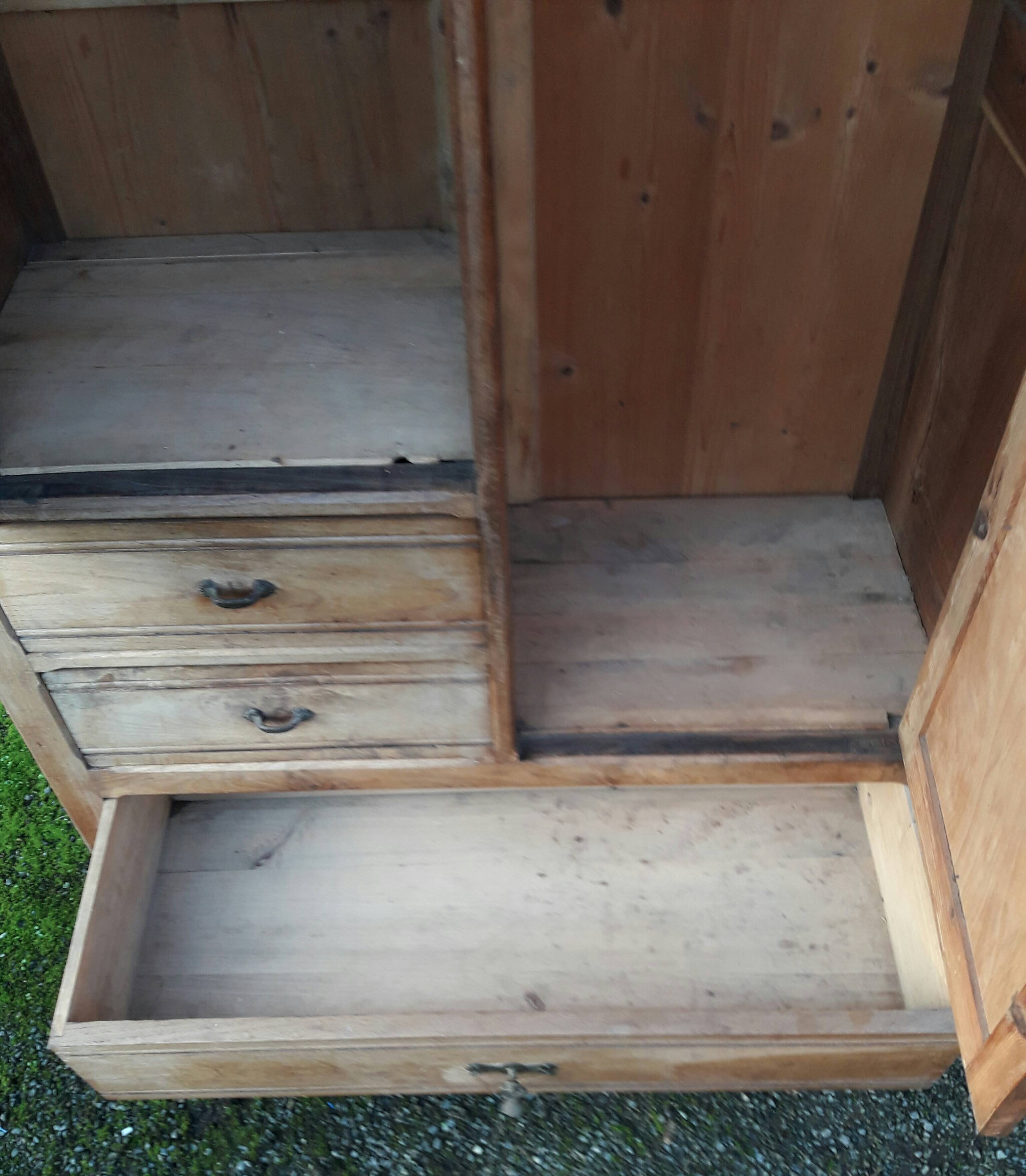 Vintage wardrobe mirror cabinet