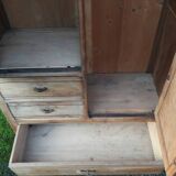 Vintage wardrobe mirror cabinet