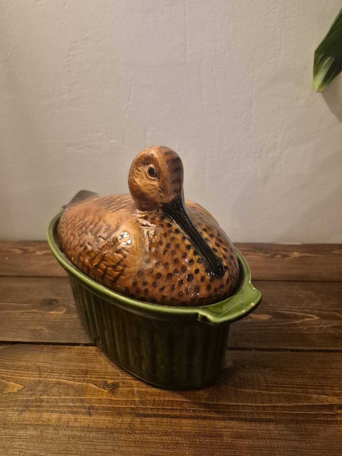 Terrine foie gras majolique