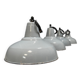 Light gray enamel Philips pendant lamps