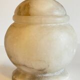 Vintage alabaster stone box