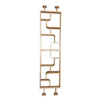 Bent plywood wall, bookcase, flowerbed, Volak by Holesov, 1960s Czechoslovakia