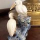 Small antique mabotine vase