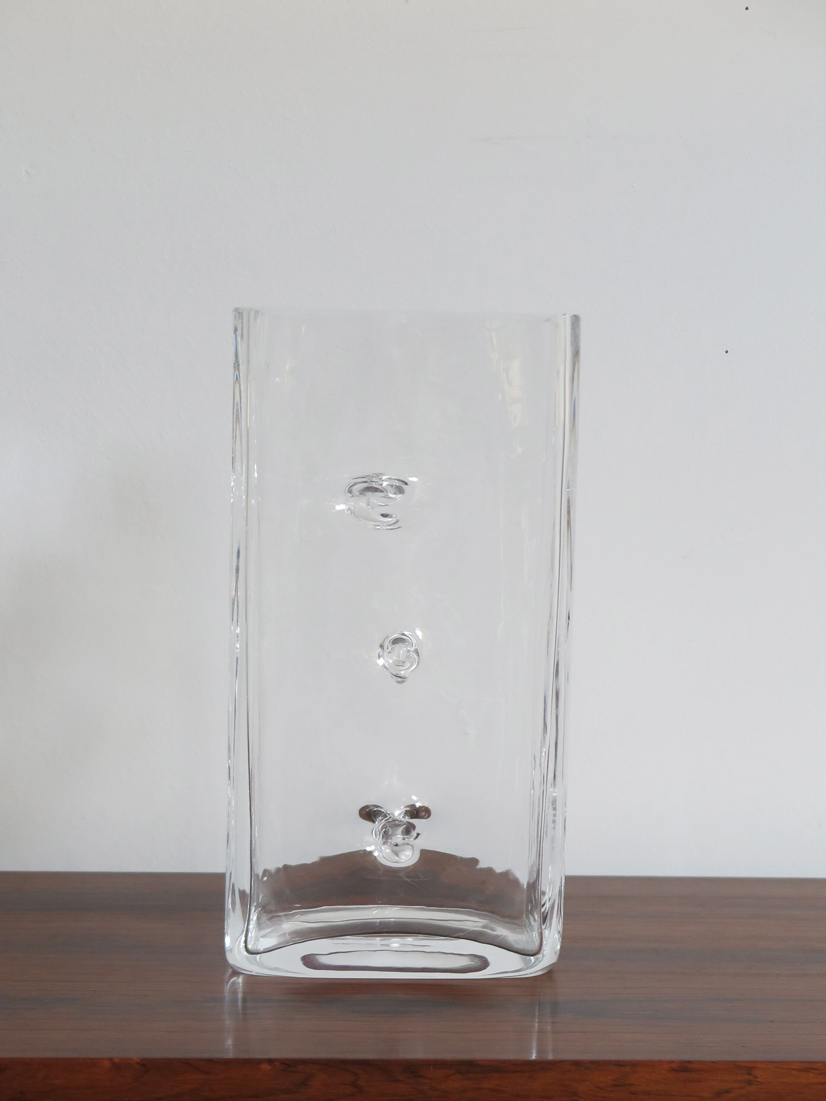 2 Murano glass vases design Toso Renato for Fratelli Toso, Italy 1964