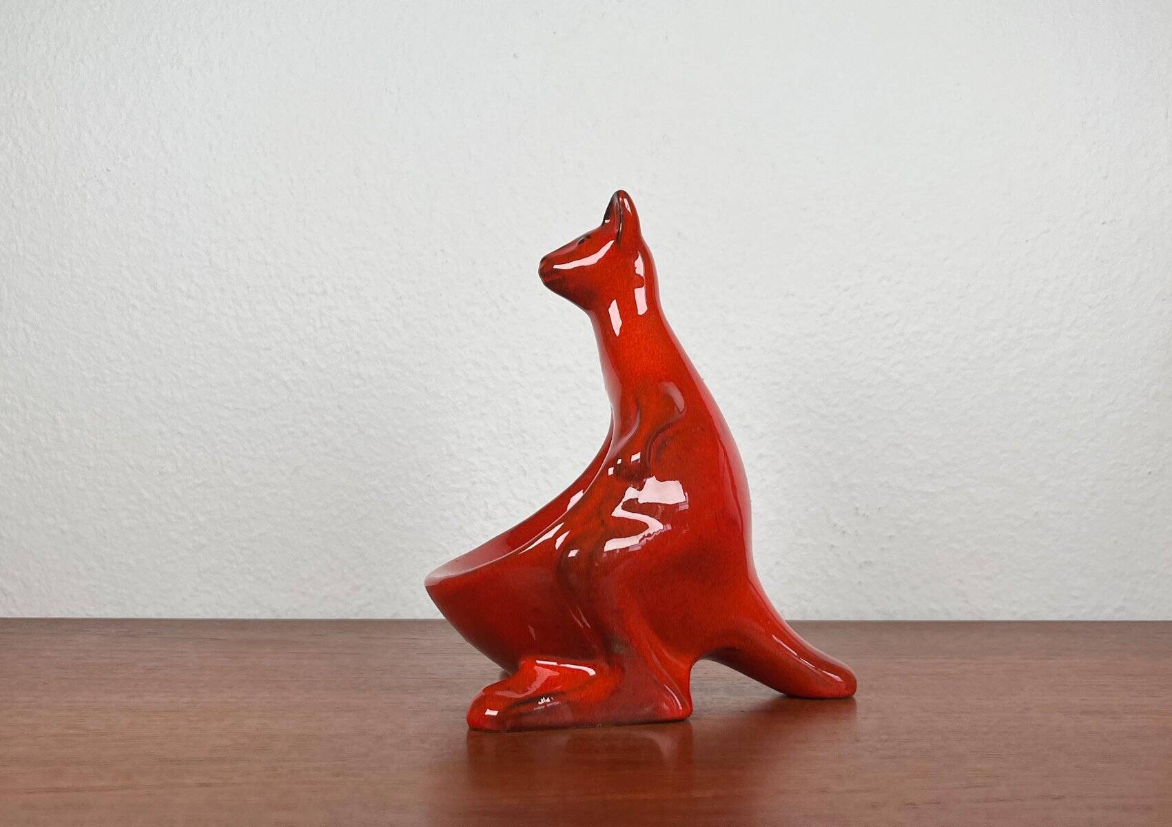 Vintage Bol Kangourou in WGP Ceramic by Pan Keramik, West Germany, 1970s