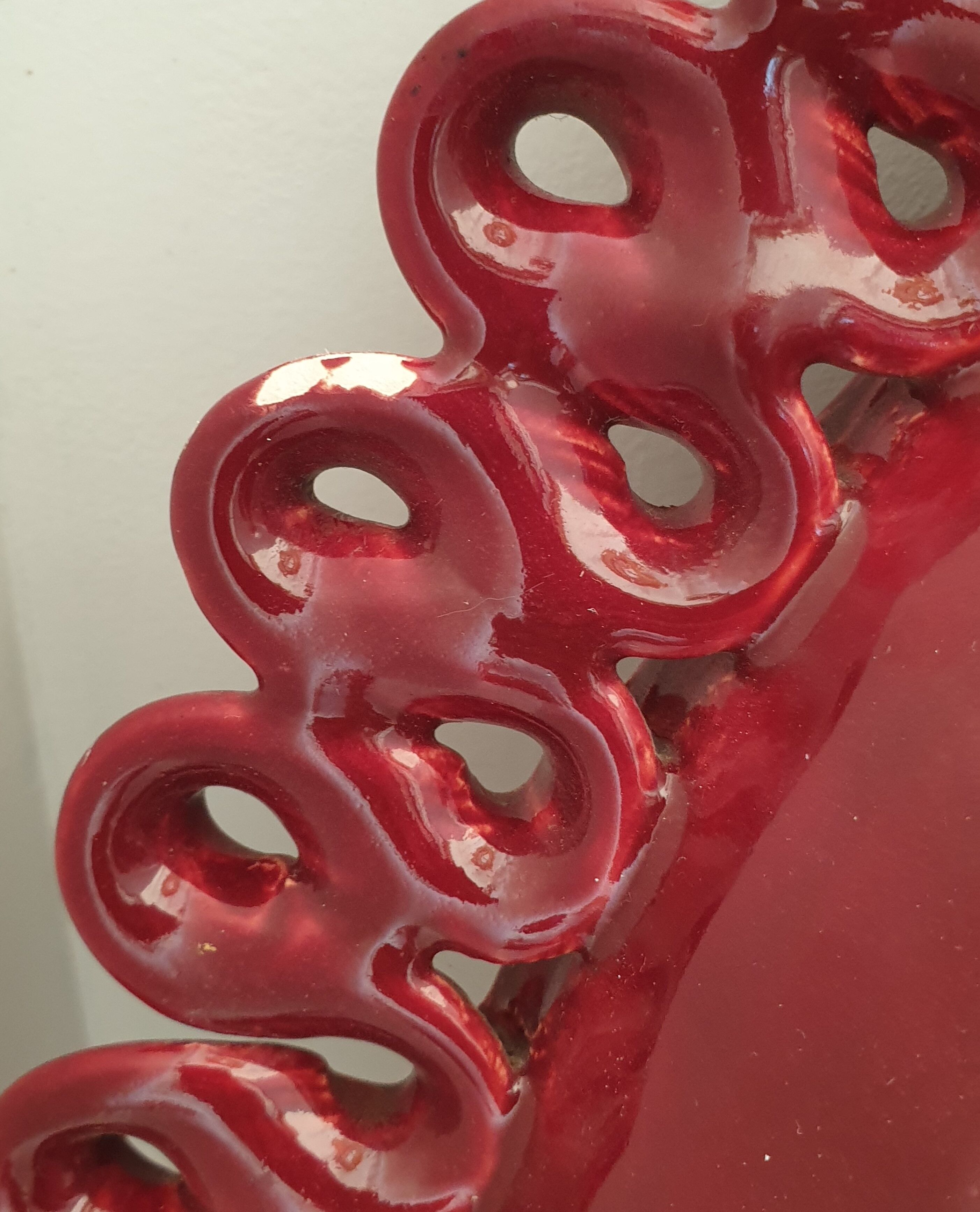 Ceramic dish Vallauris 1930s