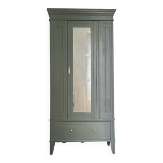 Bonnetière art déco verte
