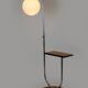 Lampadaire Art Déco Bauhaus restauré par Jindrich Halabala, 1940s