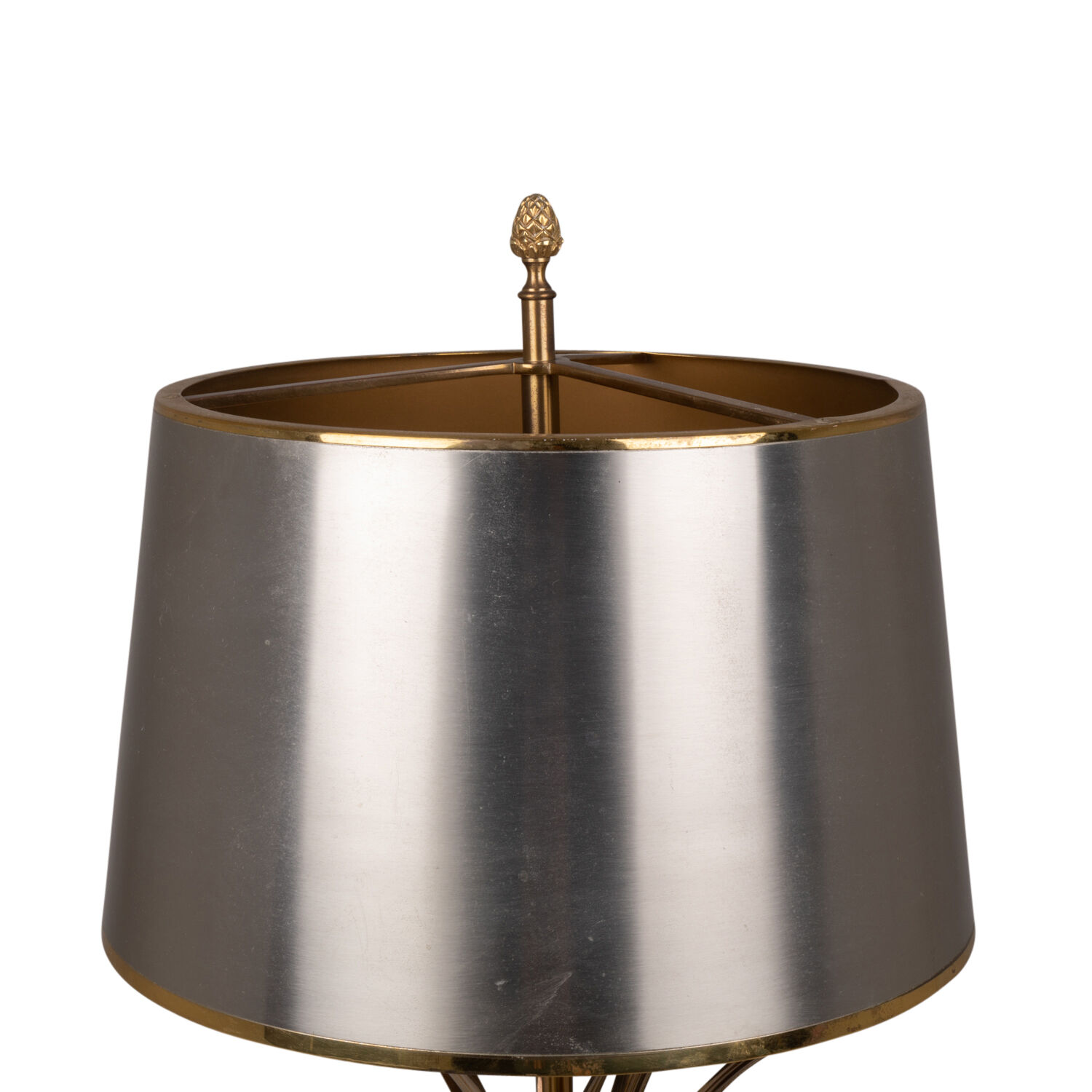 Bronze "reed" lamp, 1970s