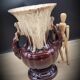 Vase Foreign marron