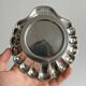 Silver-plated butter dish
