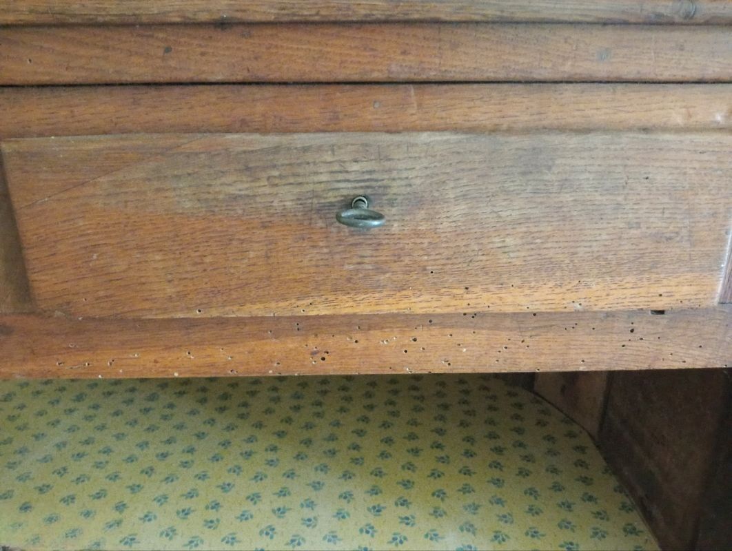 Old shop counter
