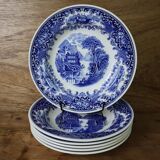 6 assiettes creuse Royal Sphinx Cambridge Holland