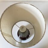Vintage brown ceramic lamp 70