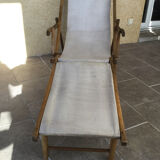 Chaise longue de jardin ancienne
