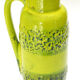 Pair of vases 1970's fat lava retro design mid century