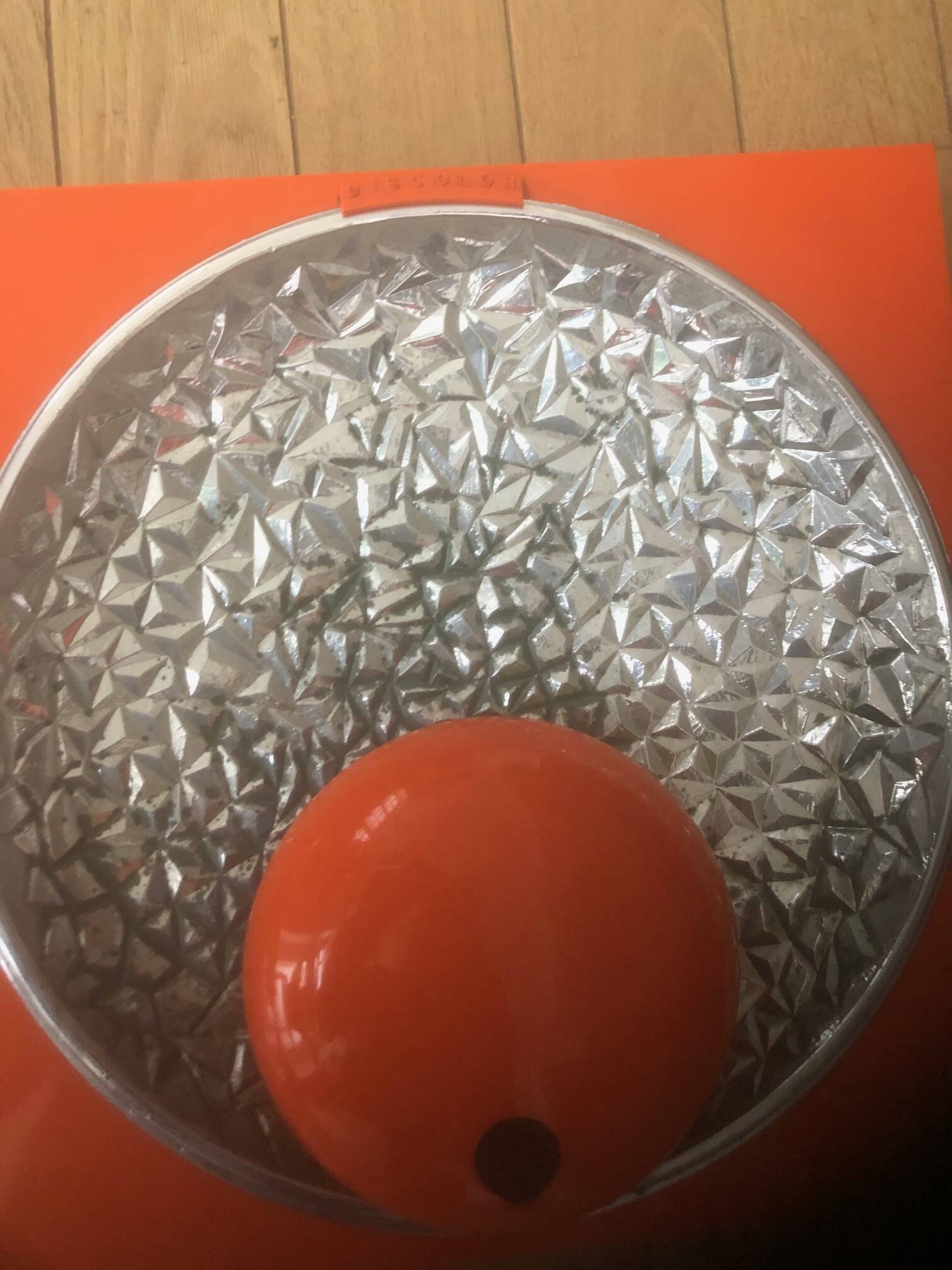 Pair of Discolor wall lights