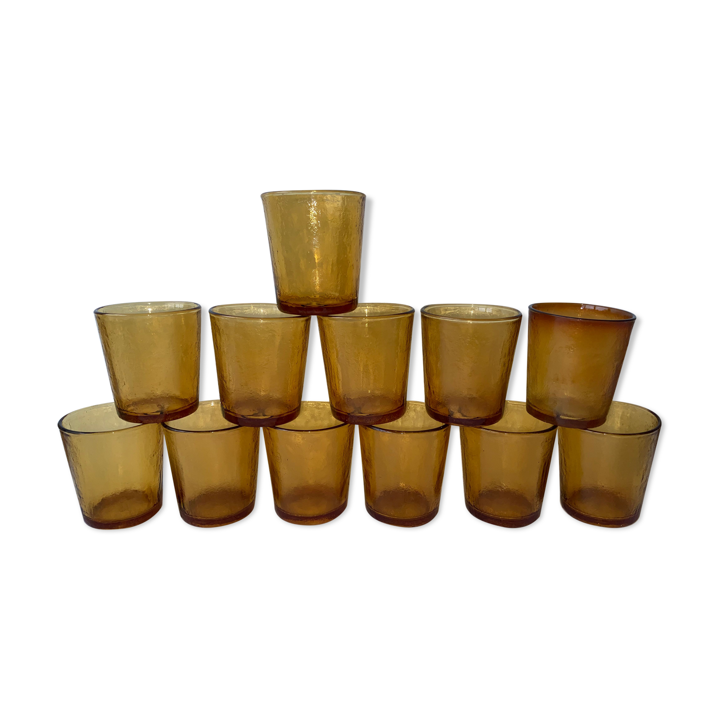12 Vintage glasses