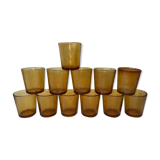 12 Vintage glasses