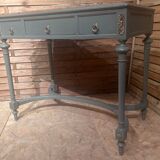 Table style Louis XVI period 1900 patinated and bronze