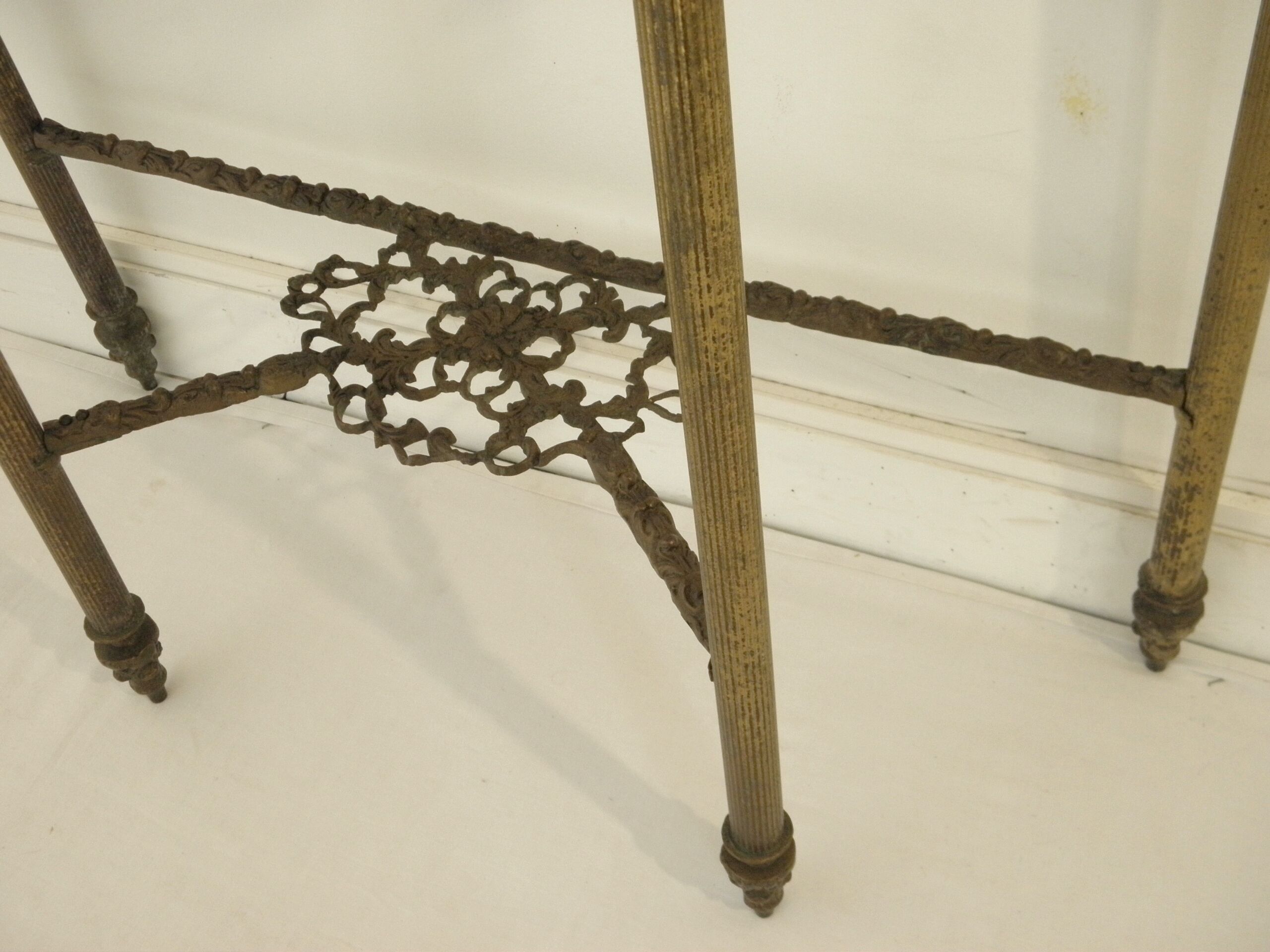 Console table and its mirror