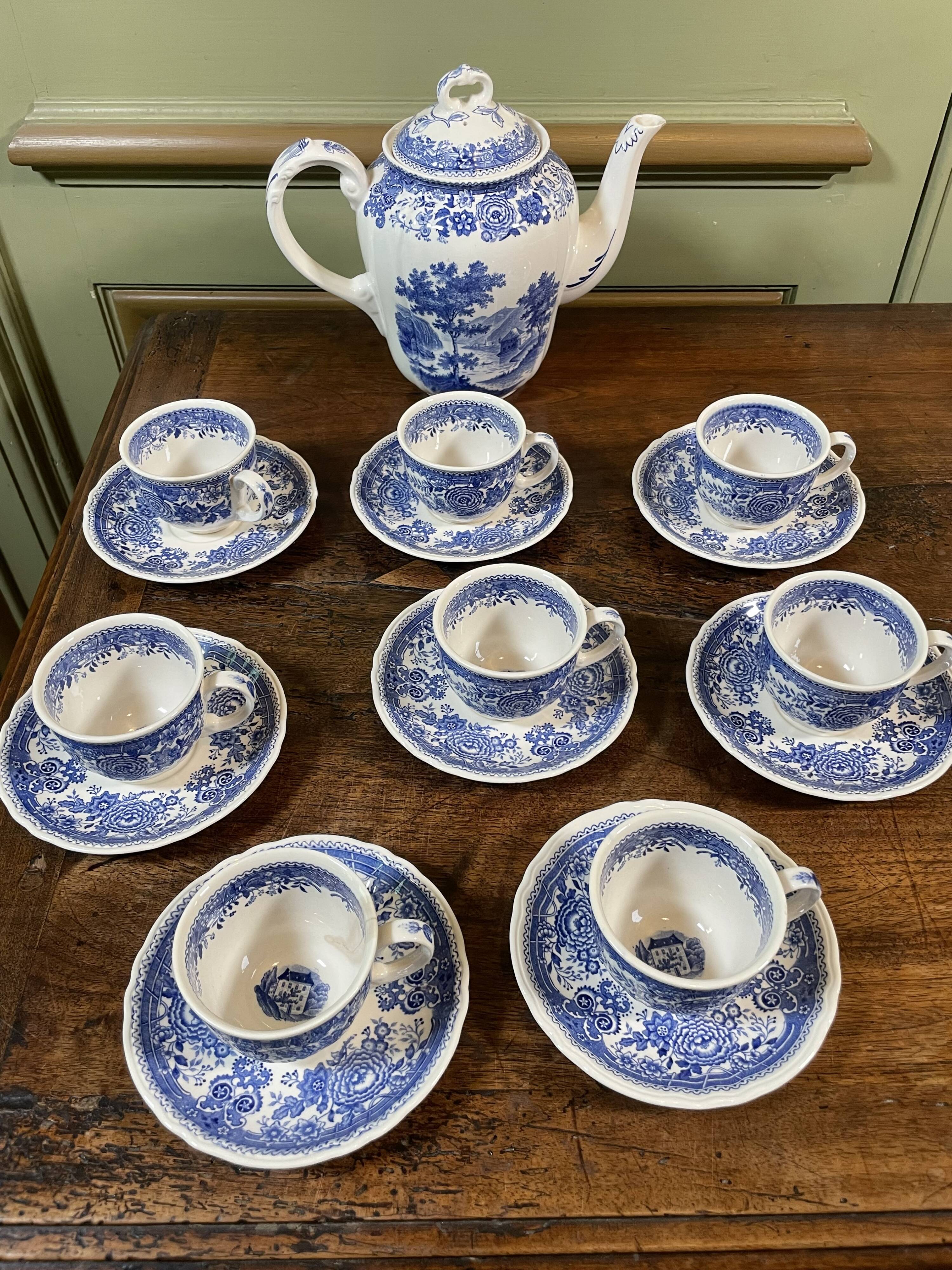 Service Villeroy & Boch Burgenland 82 pièces (années 1950)