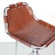 Dalvera "Les Arc" Original Leather Barstool, 1960
