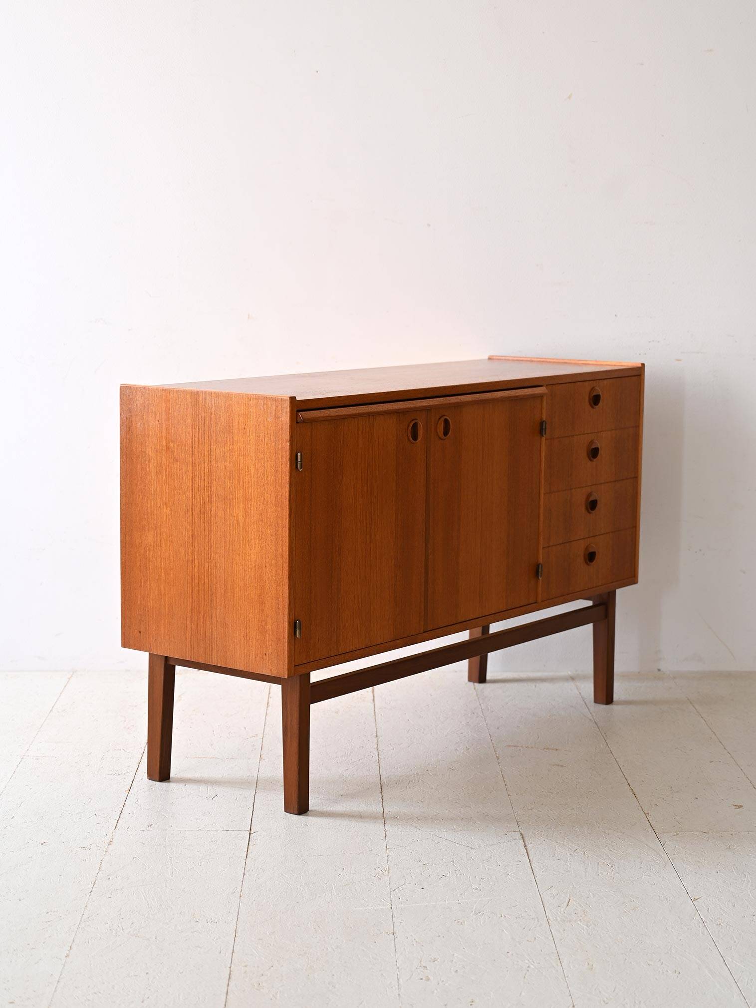 Vintage sideboard with writing desk