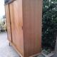 Wardrobe 3 doors sliding vintage feet compass