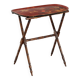 Petite table ancienne en bois laqué chinoiserie, Angleterre '800