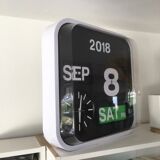 Industrial wall clock "Flap" - Habitat