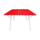 Metal folding table