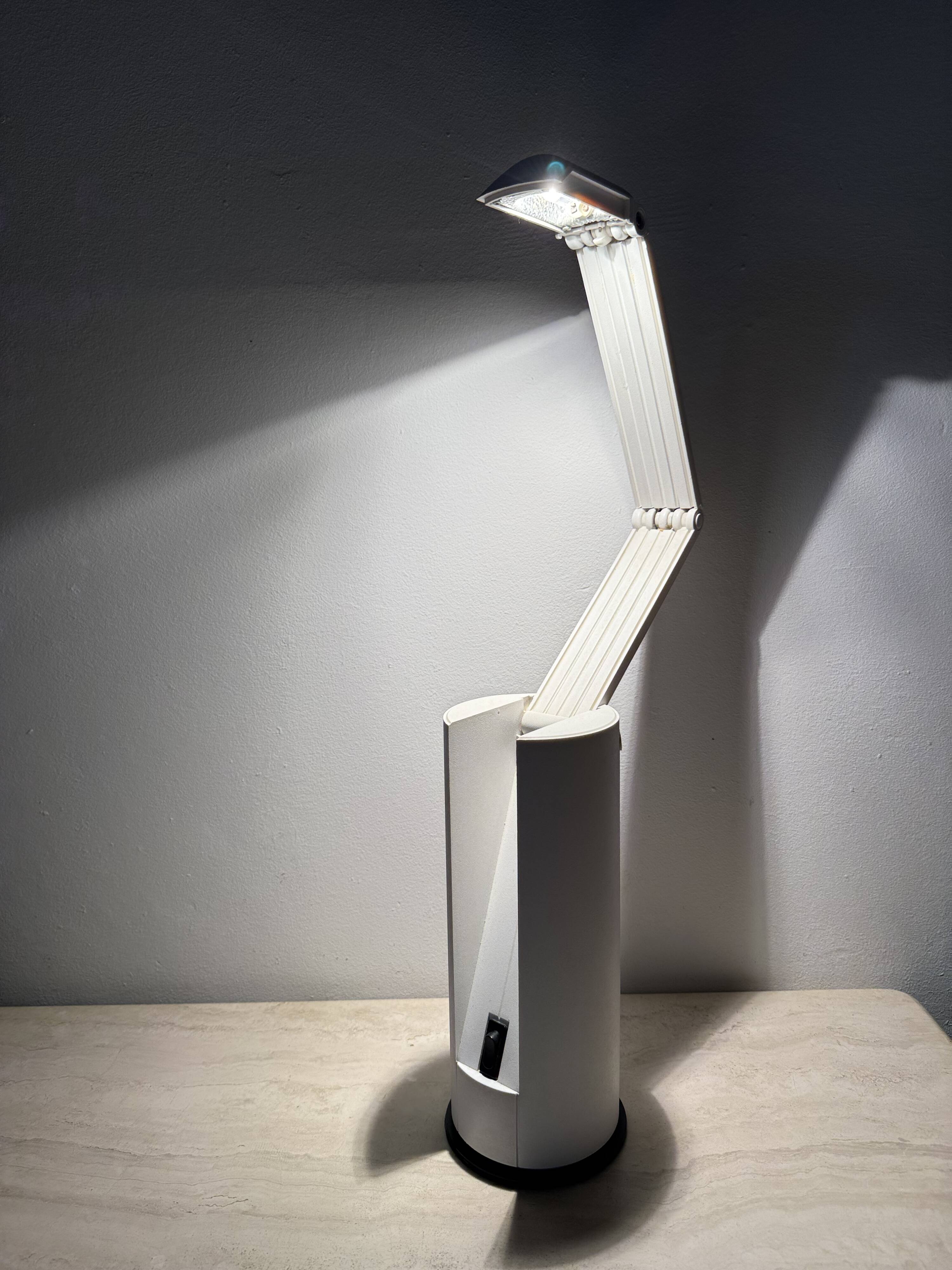 Post modern desk lamp by Hans von Klier for Bilumen, Italy 1980’s