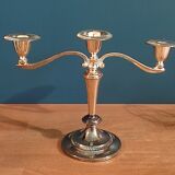 Candelabra chandelier chrome candlestick
