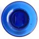Blue blown glass vase
