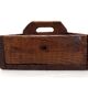 Old wooden basket