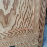 Parisian wardrobe in pitch pine