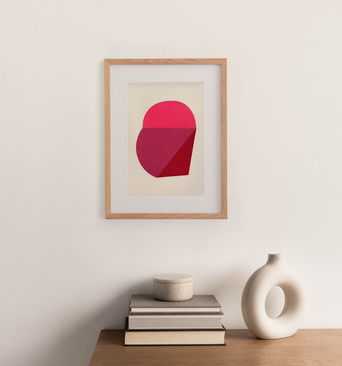 Abstract collage -Jac - signed Eawy