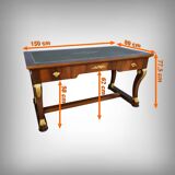 Mahogany desk, Egyptomania style – 20th century