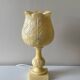 Tulip lamp in alabaster