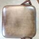 Rare suite de 3 chaises Samsonite 1977 assise marron
