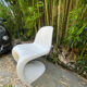 Authentic white Panton chairs by Vitra – Design by Verner Panton