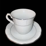 Suite of 7 coffee cups with saucers THUN