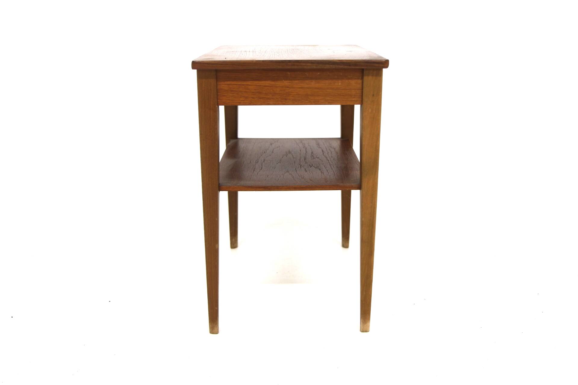 Table de chevet scandinave en teck, Suède, 1960