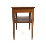 Scandinavian teak bedside table, Sweden, 1960