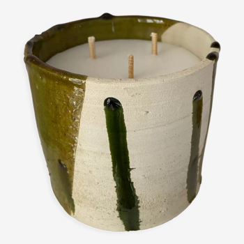 Candle in Tamegroute bi color - oriental