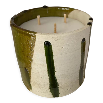 Candle in Tamegroute bi color - oriental