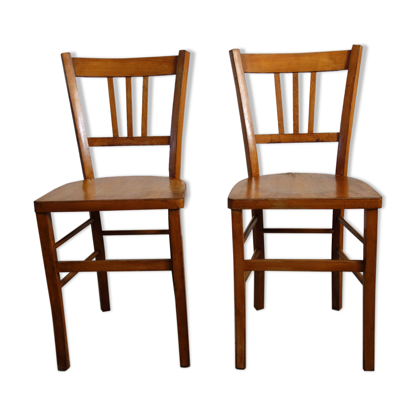 Pair of vintage bistro chairs