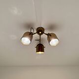 Adjustable Brass Spot Ceiling Lamp by Florian Schulz