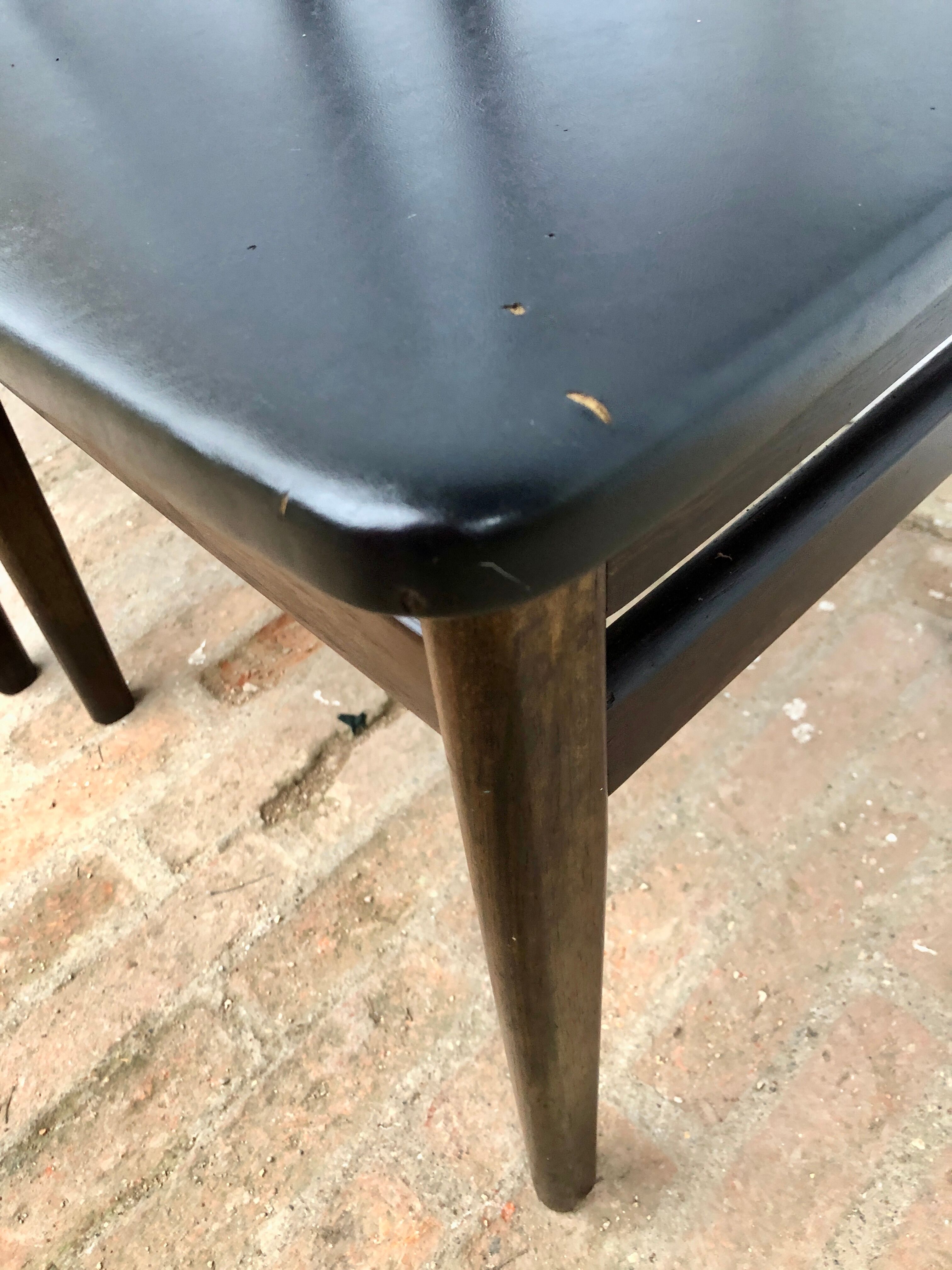 Set of 3 Danish rosewood chairs